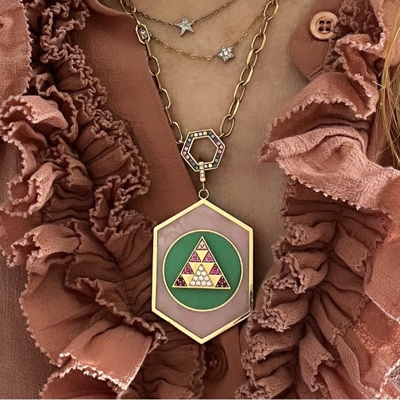 Various vintage, antique & designer jewelry pieces in 14K and 18K gold - Picture 3 of 13